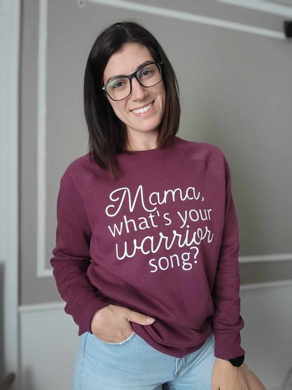 Warrior Song Fleece Sweatshirt